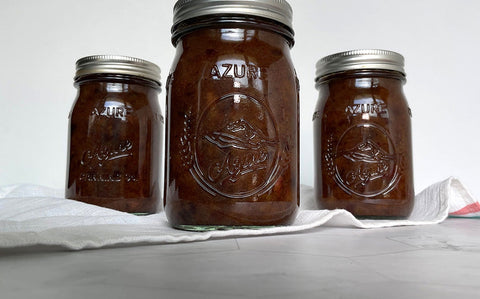 Rhubarb Barbecue Sauce Canning Recipe