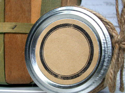 Rustic Kraft Canning Labels | CanningCrafts.com