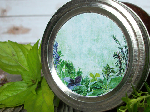 Vintage Herb & Spice Canning Labels | CanningCrafts.com