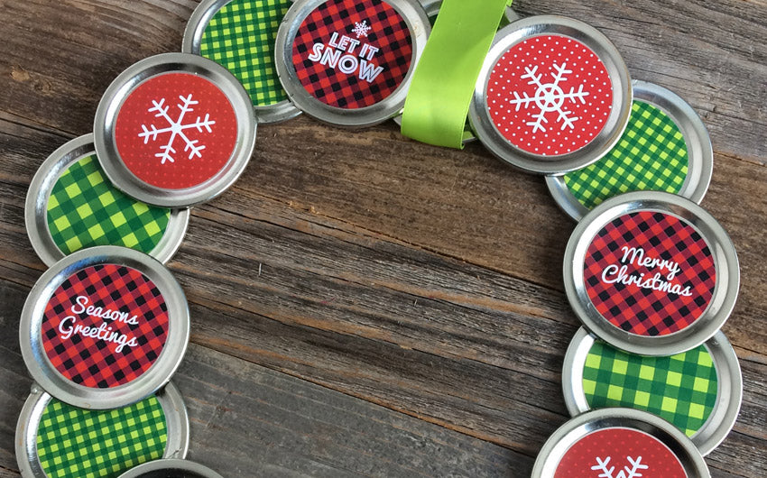 christmas-mason-jar-lid-wreath-tutorial-with-free-printables-canningcrafts for Free Printable Mason Jar Lid Template Christmas Mason Jar Lid Wreath Tutorial with Free Printables – CanningCrafts for Free Printable Mason Jar Lid Template