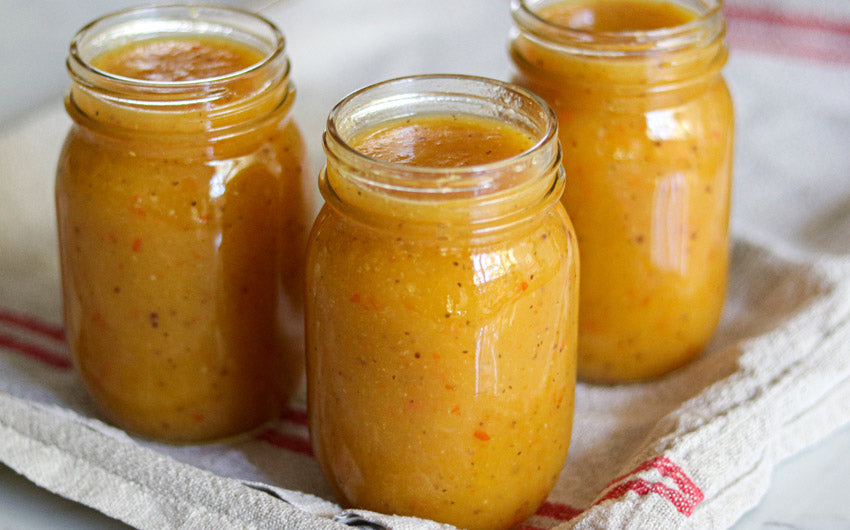 Peach BBQ Sauce Canning Recipe