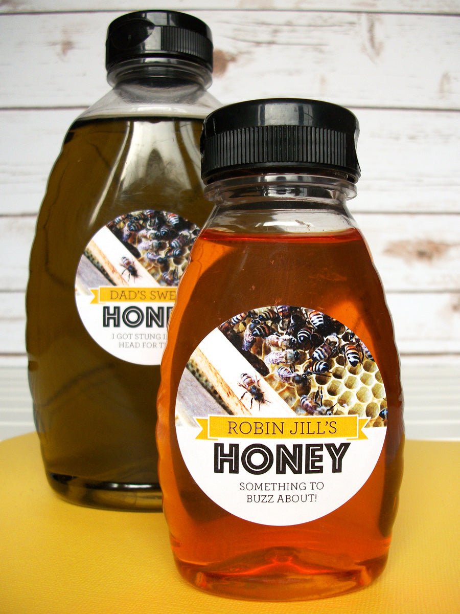 Busy Bees Custom Honey Labels | CanningCrafts.com