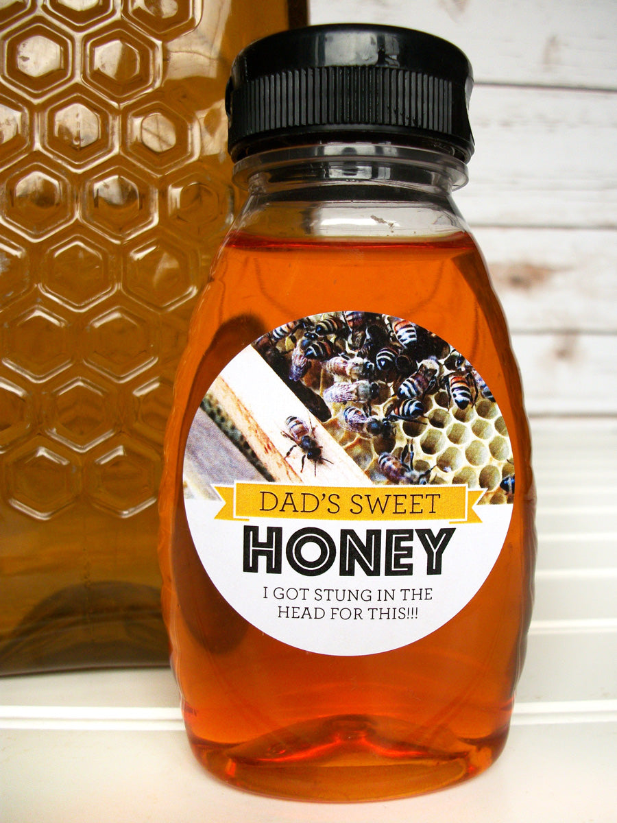 Busy Bees Custom Honey Bottle Labels | CanningCrafts.com