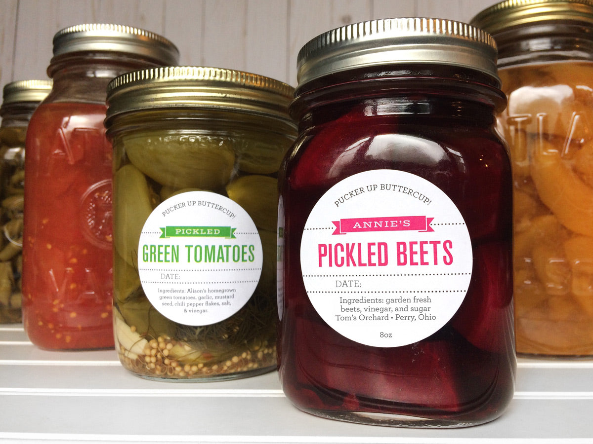 Custom Canning Labels & Stickers- Best Quality