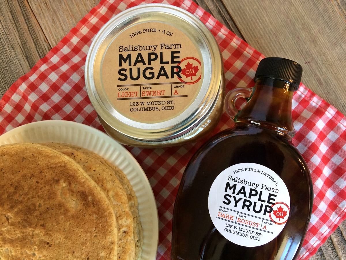 Custom Just the Facts Maple Syrup & Sugar Labels | CanningCrafts.com