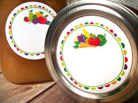 Fruit & Vegetable Canning Labels | CanningCrafts.com