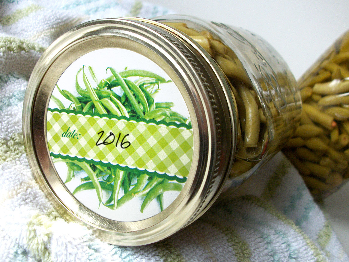 Green Bean Canning Labels | CanningCrafts.com