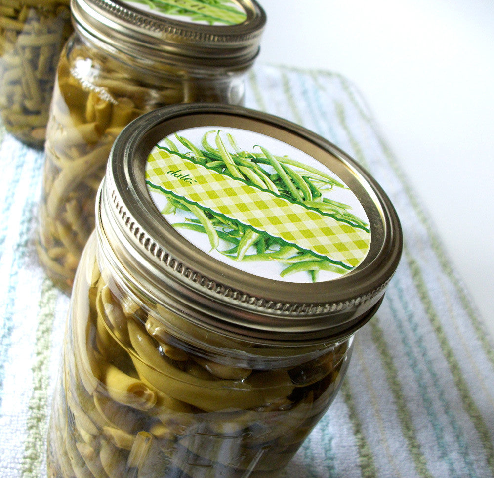 Green Bean Canning Labels | CanningCrafts.com
