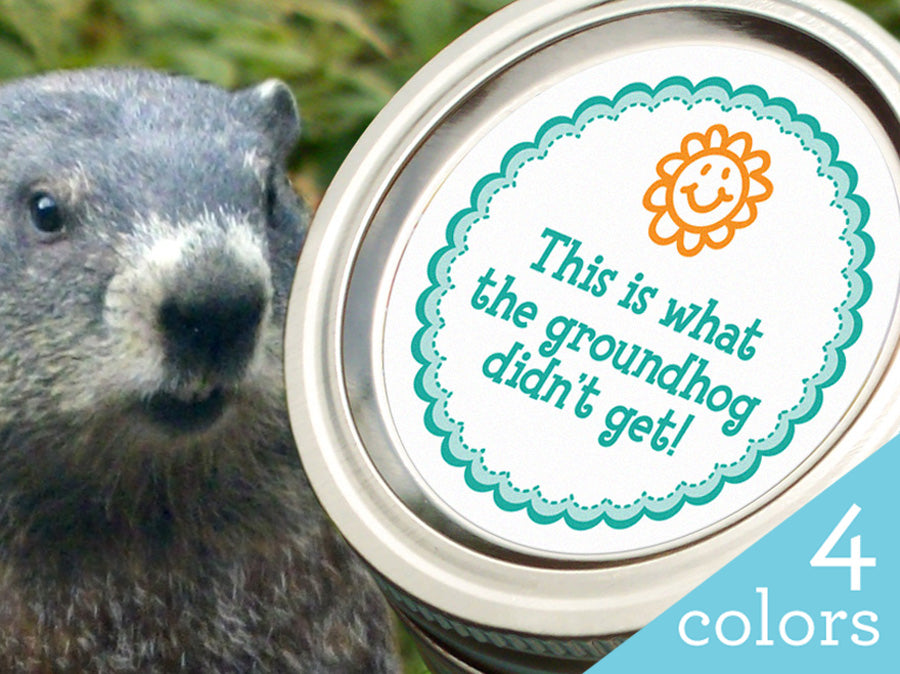 Groundhog canning labels | CanningCrafts.com