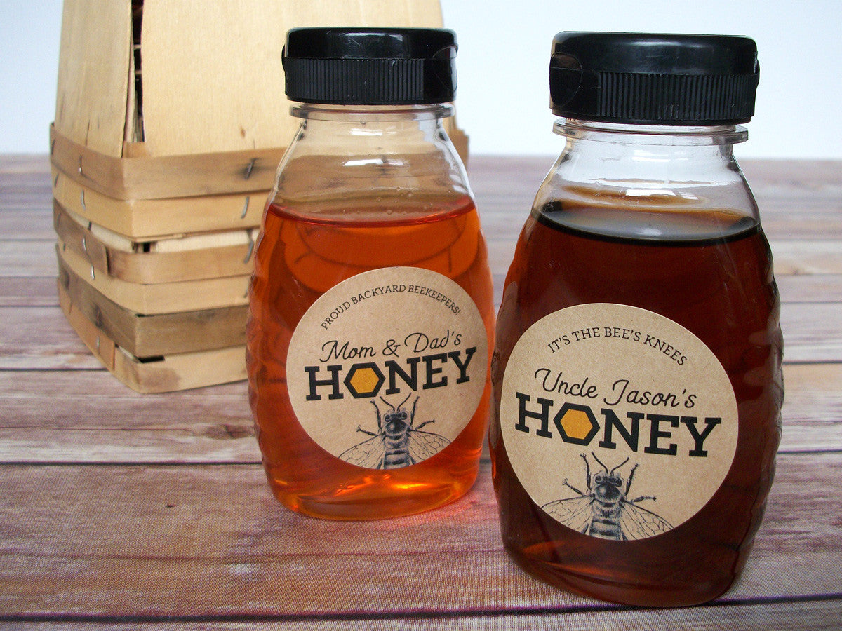 custom honey bottle labels | CanningCrafts.com