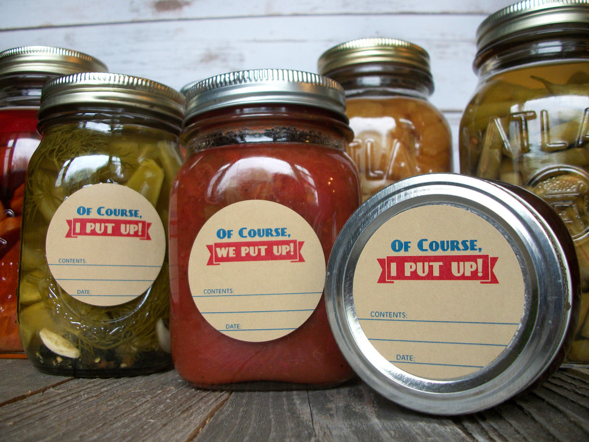 I We Put Up Victory Garden Canning Jar Labels | CanningCrafts.com