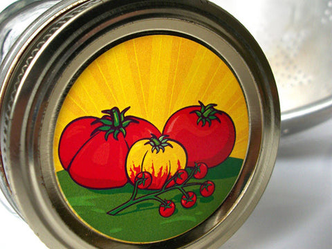 Tomato Canning Labels