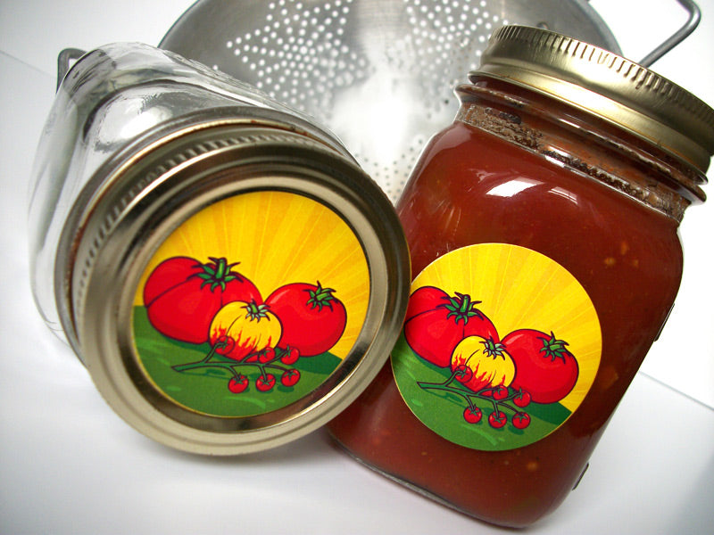 Tomato Canning Jar Labels | CanningCrafts.com