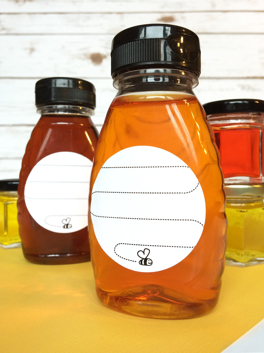 VALUE PACK Beeline Honey Bottle Labels | CanningCrafts.com
