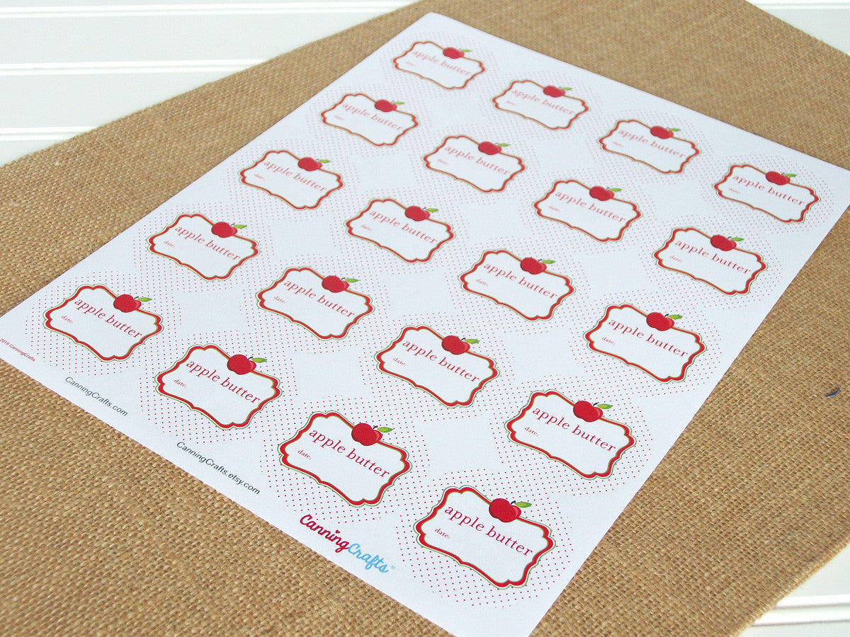 cute-apple-butter-canning-labels-mason-jar-labels-for-home-canning-canningcrafts for Free Printable Apple Butter Labels Cute Apple Butter Canning Labels, mason jar labels for home canning – CanningCrafts for Free Printable Apple Butter Labels