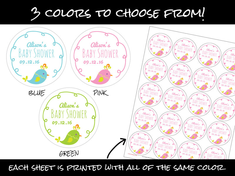 custom-cute-bird-baby-shower-labels-for-baby-boy-girl-favor-jars-canningcrafts for Baby Shower Labels Free Printable Custom Cute Bird Baby Shower Labels for baby boy & girl favor jars – CanningCrafts for Baby Shower Labels Free Printable