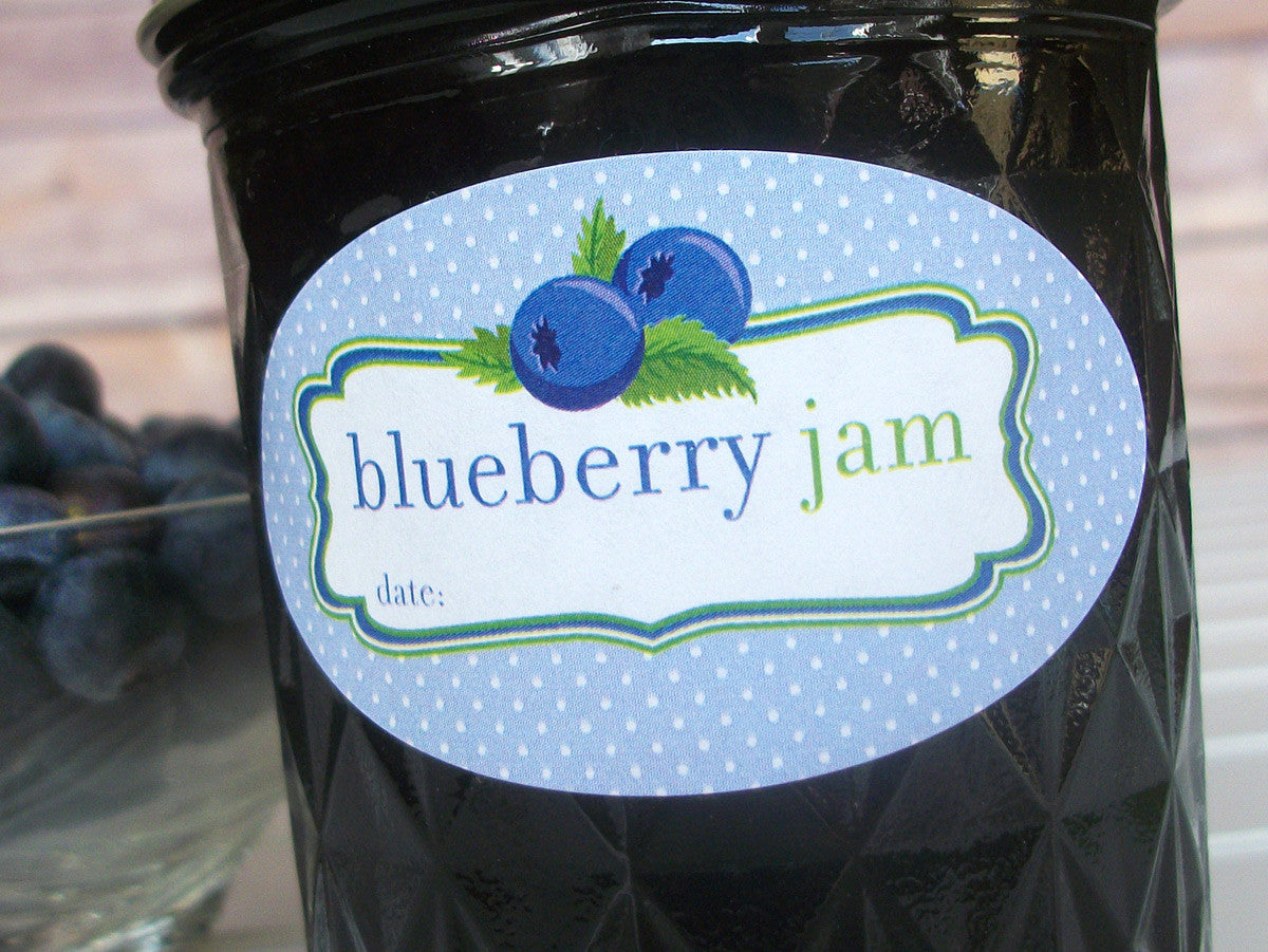 Cute Blueberry Jam Oval Canning Labels For Home Preserved Jam CanningCrafts cute-blueberry-jam-oval-canning-labels-for-home-preserved-jam-canningcrafts