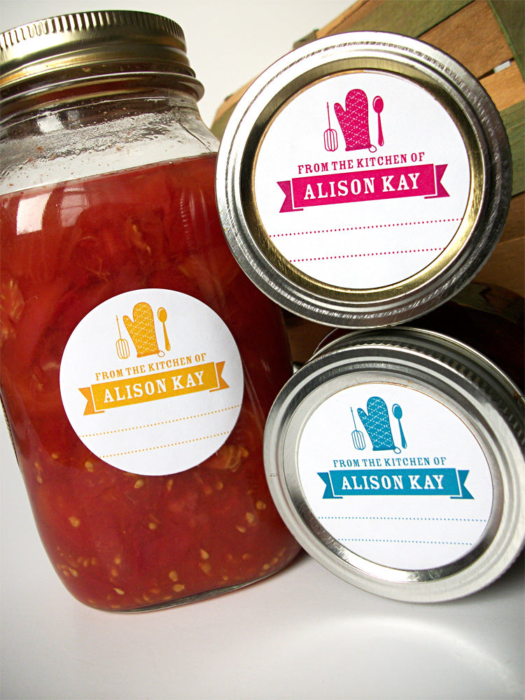 Custom From the Kitchen of Labels | CanningCrafts.com