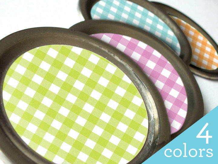 Cottage Chic Lattice Canning Labels
