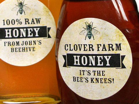Custom Apiary Honey Bee Stamp