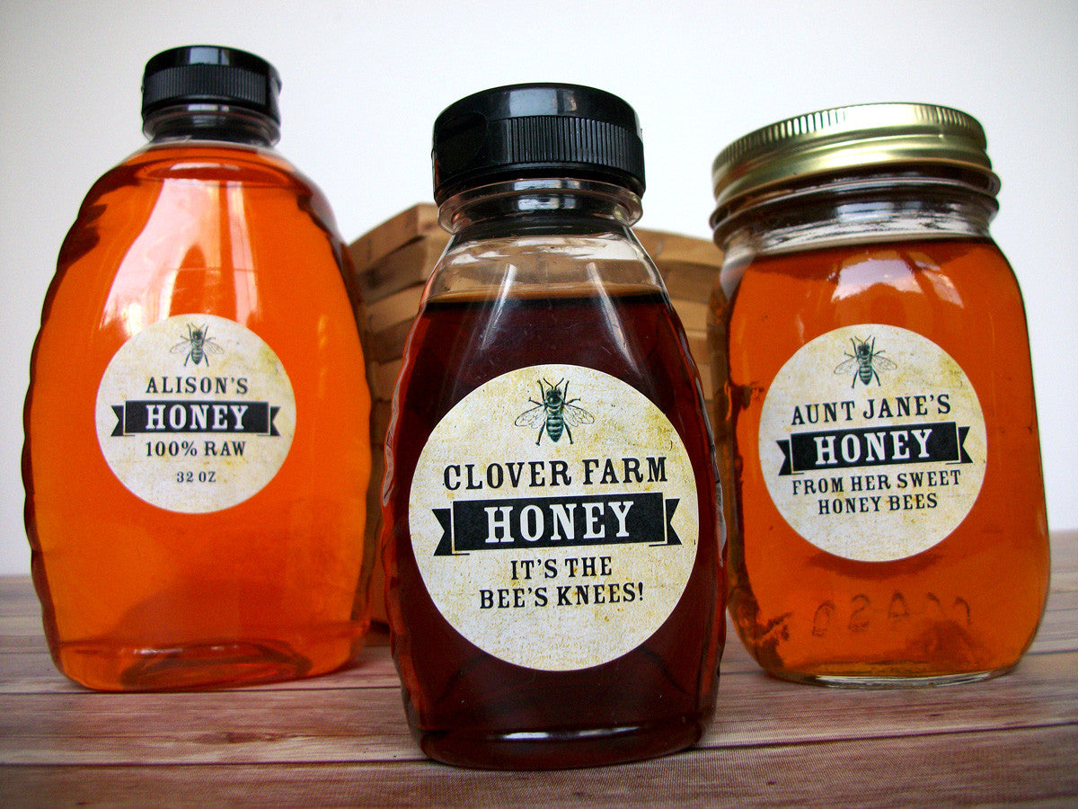 custom honey labels | CanningCrafts.com