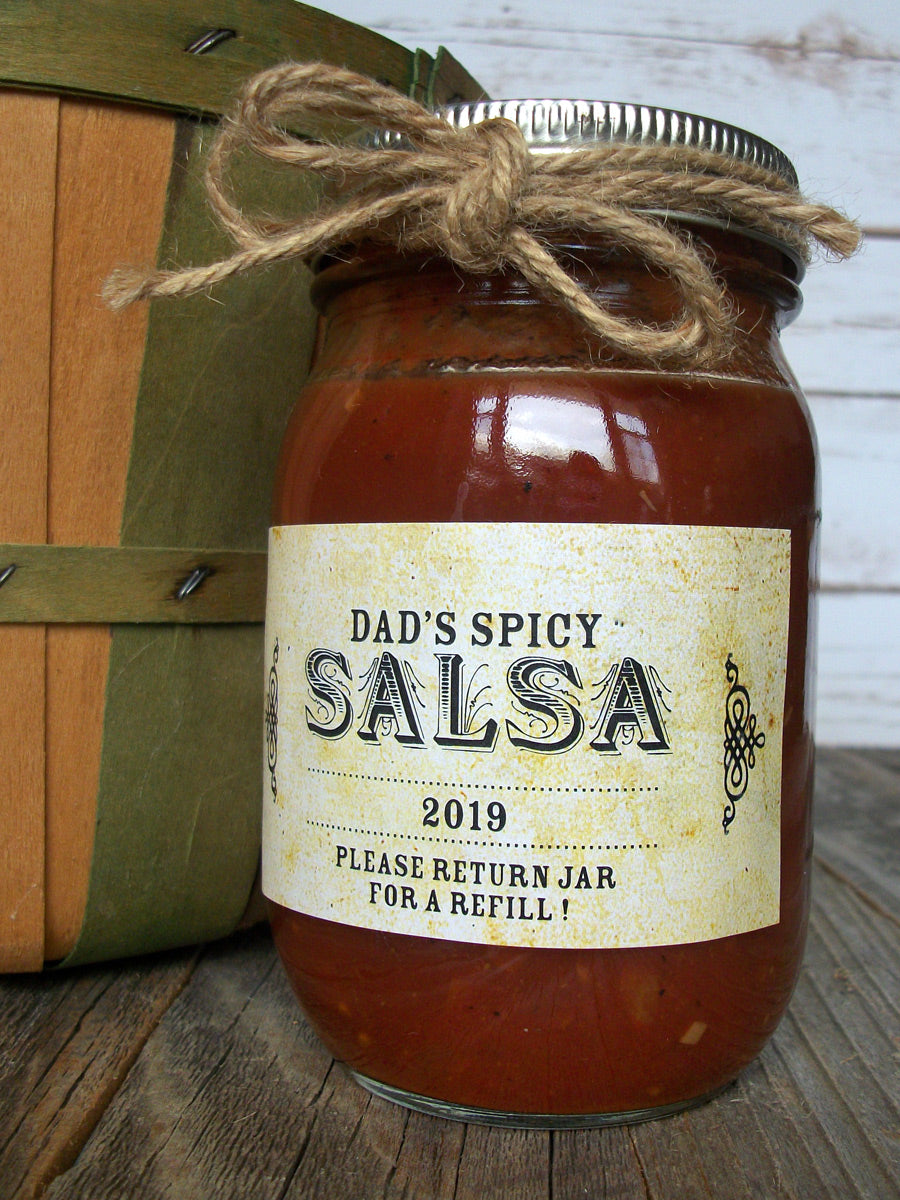 Custom Vintage Rectangle Canning Labels & cottage food industry labels ...