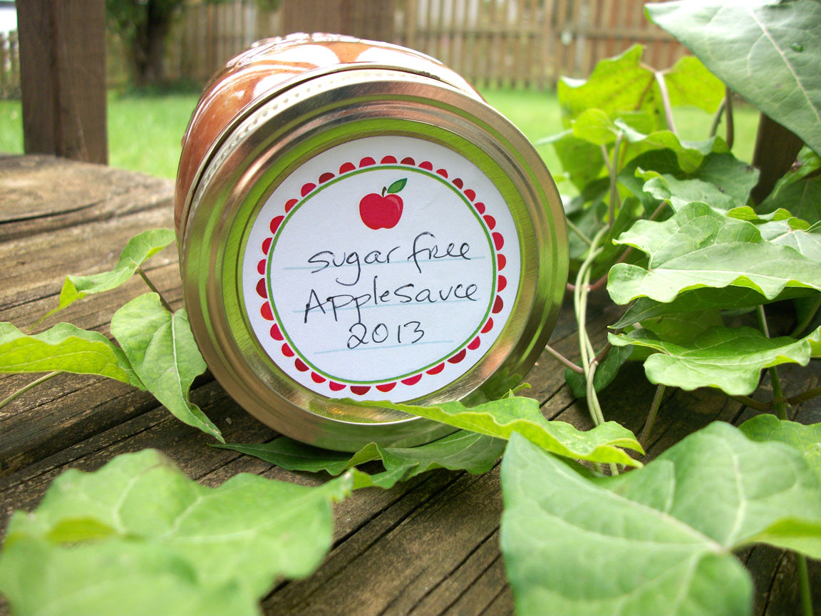 Cute Apple Butter Canning Labels