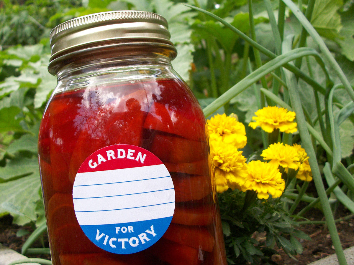 Victory Garden Canning Labels | CanningCrafts.com 