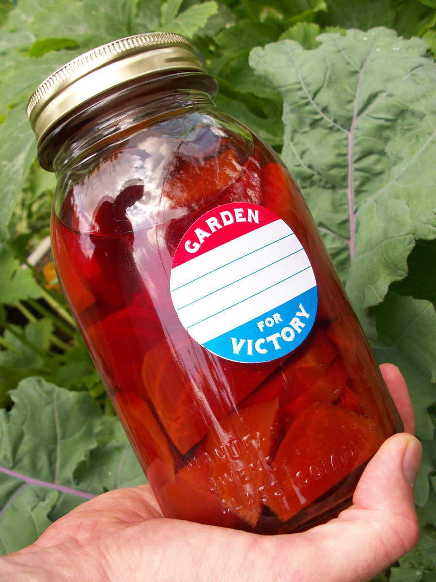 Victory Garden Canning Labels | CanningCrafts.com 