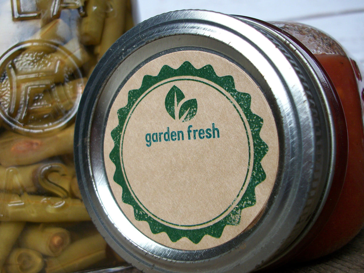 Garden Fresh canning labels | CanningCrafts.com
