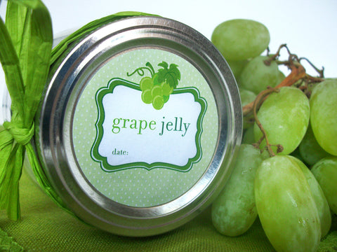 White grape canning label | CanningCrafts.com