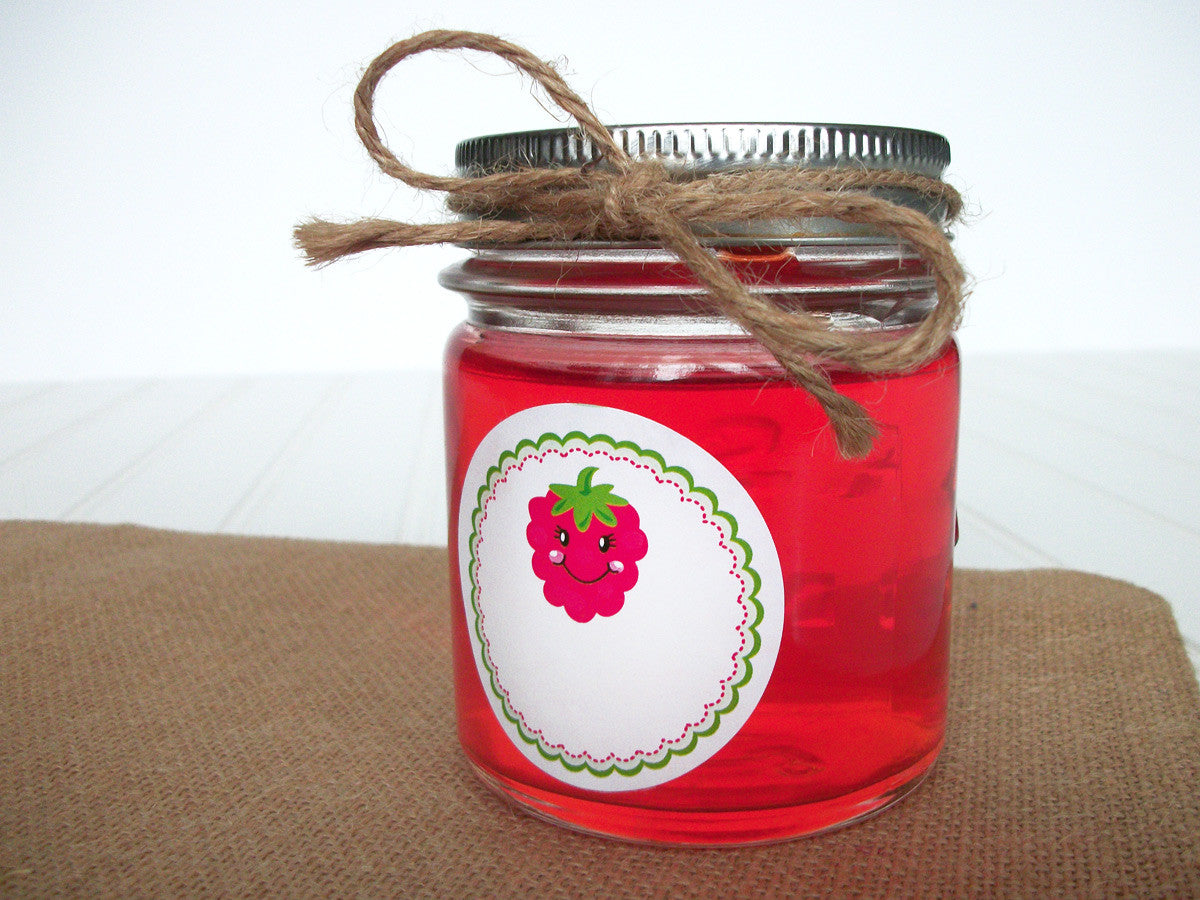 Raspberry Canning Jar Labels | CanningCrafts.com