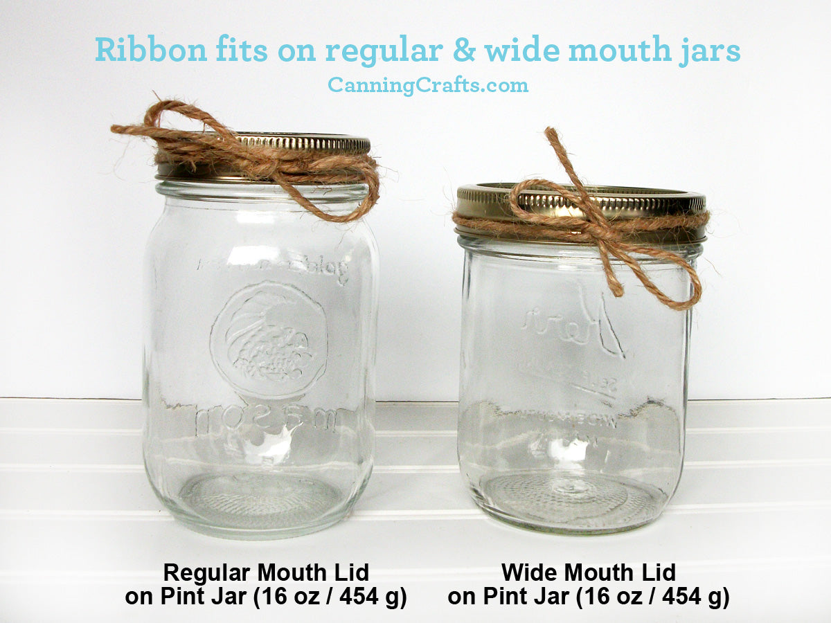 12 Natural Jute Twine Ribbons for wedding bridal shower favor jars