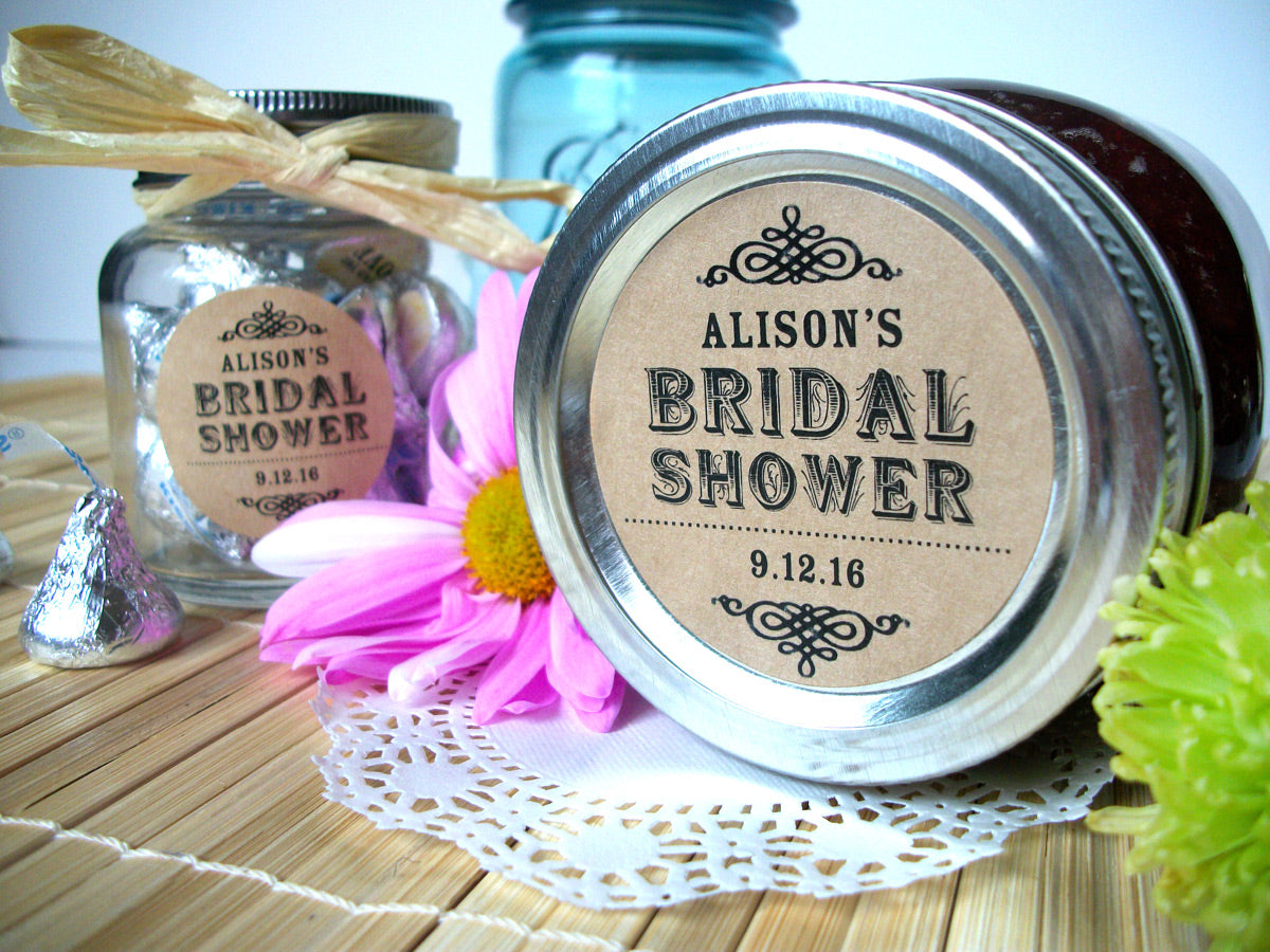 Shower Handle Labels Wedding shower labels | Honestweddingadvice.com