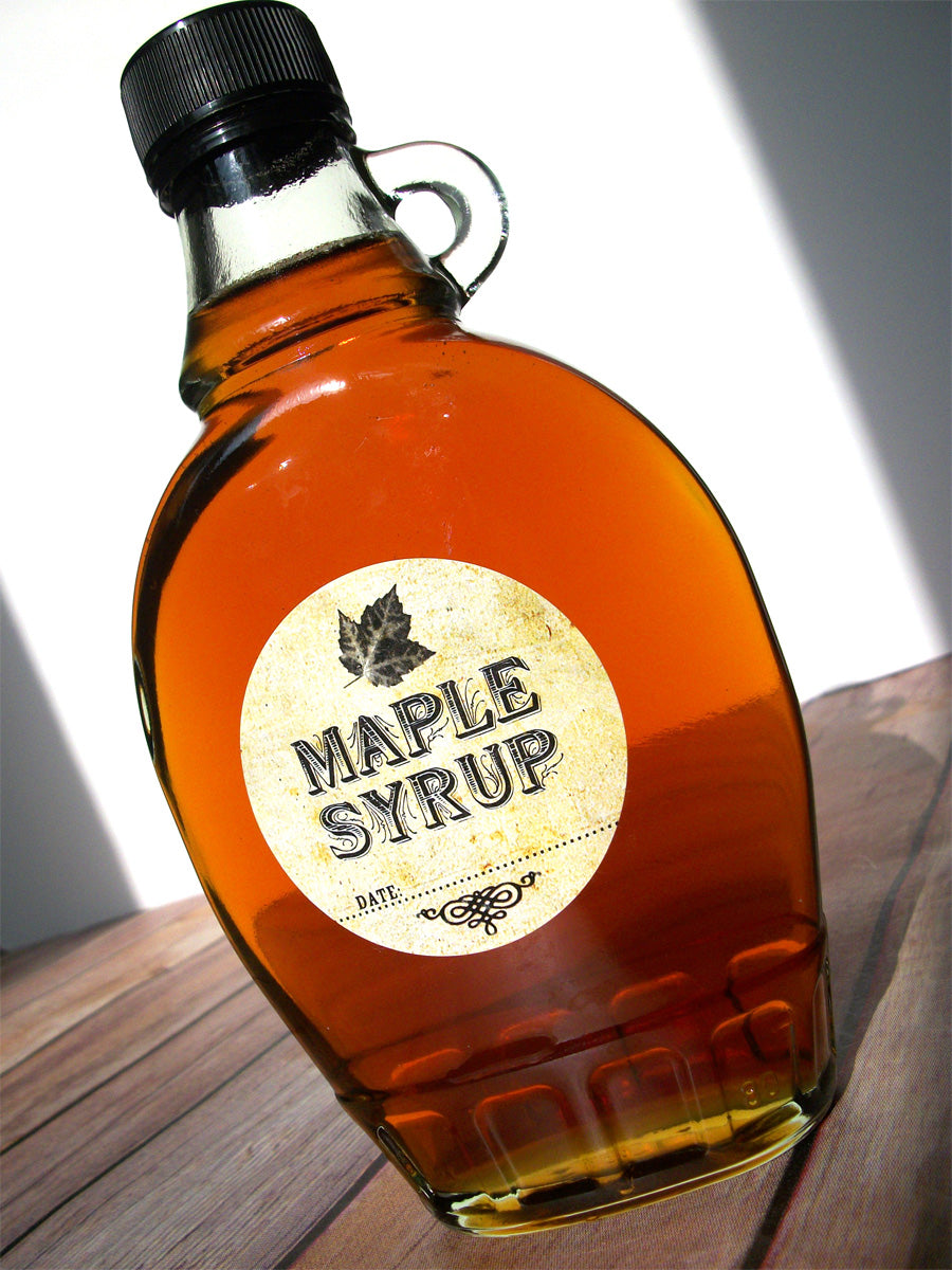 Vintage Maple Syrup Bottle Label | CanningCrafts.com