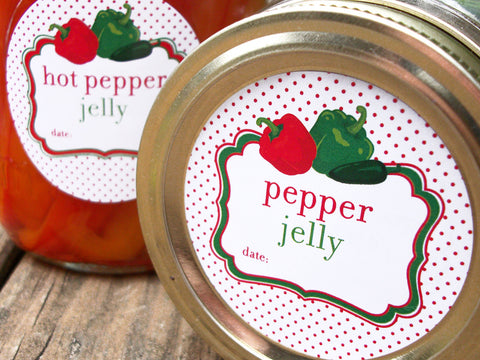Pepper Jelly Canning Labels | CanningCrafts.com
