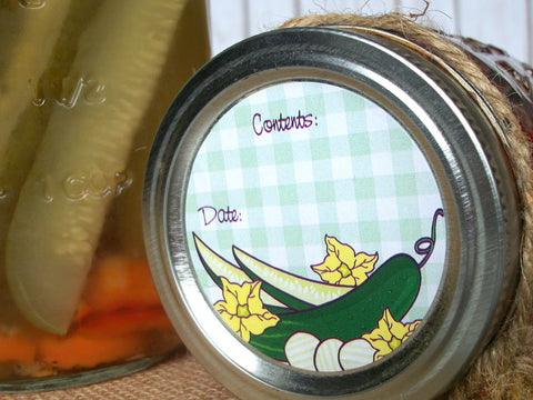 Pickle Canning Labels | CanningCrafts.com