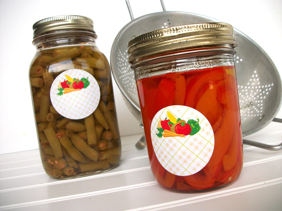 Vegetable Canning Jar Labels | CanningCrafts.com