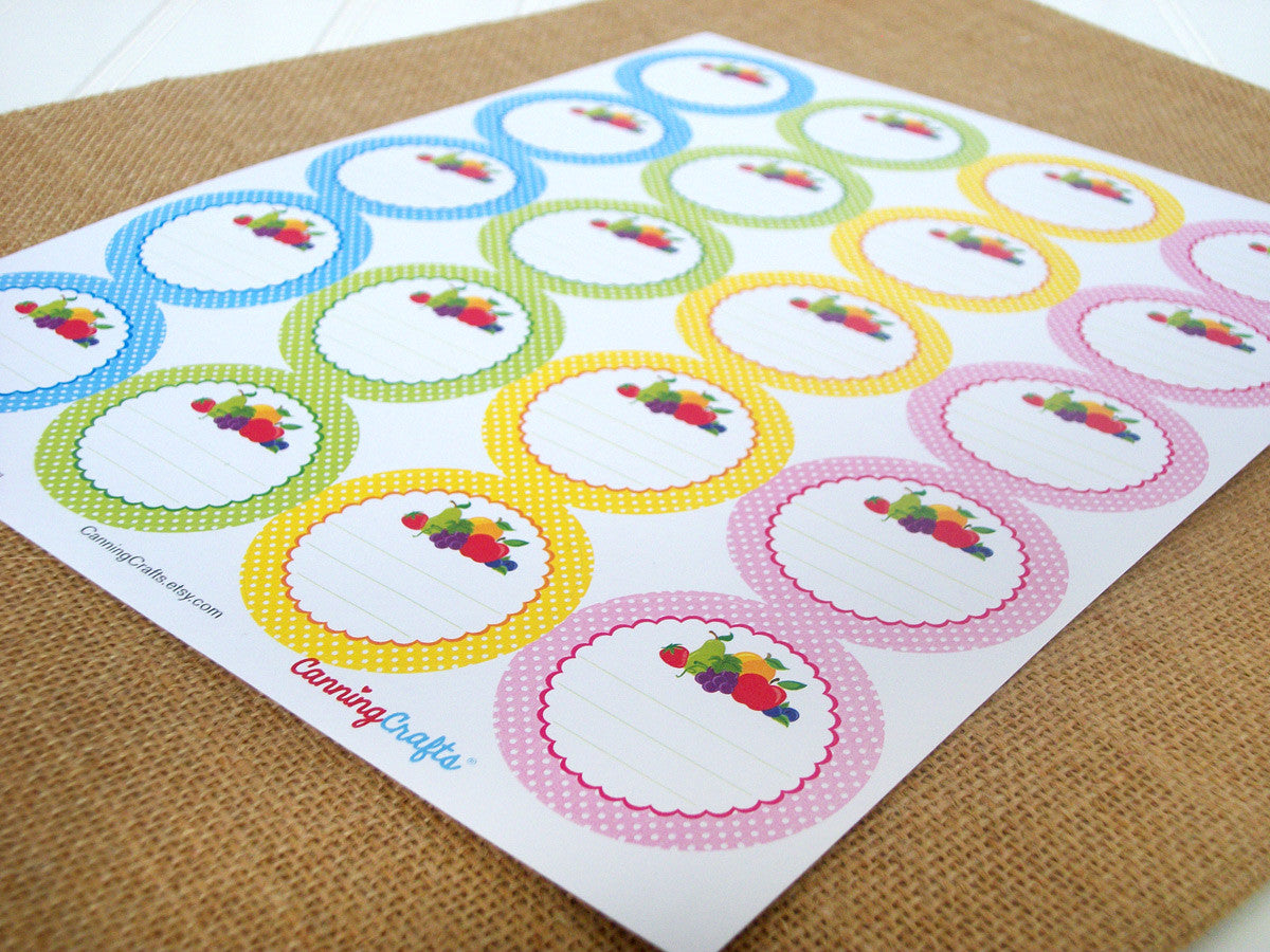 polka-dot-fruit-canning-labels-for-home-canned-jam-jelly-canningcrafts for Free Printable Polka Dot Labels Polka Dot Fruit Canning Labels for home canned jam & jelly – CanningCrafts for Free Printable Polka Dot Labels