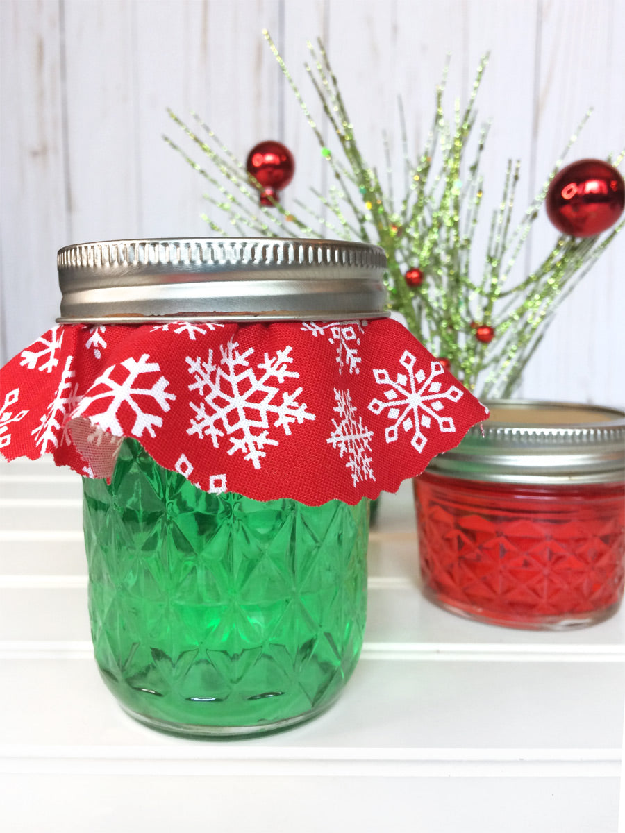 Lot De 10 Couvercles Et étiquettes Pour Pots De Confiture - Thème Noël (houx) - Idéal Pour Cadeaux Maison
