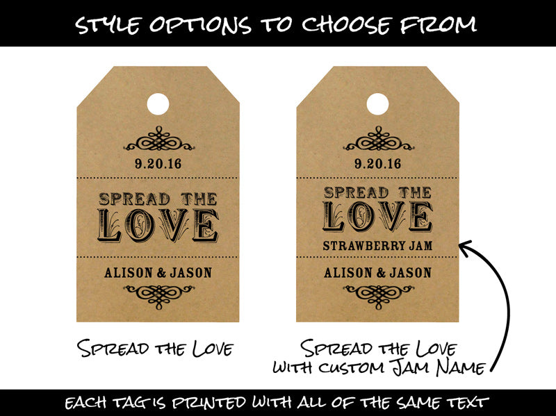 12-kraft-spread-the-love-hang-tags-for-bridal-wedding-shower-jar-favor-canningcrafts
