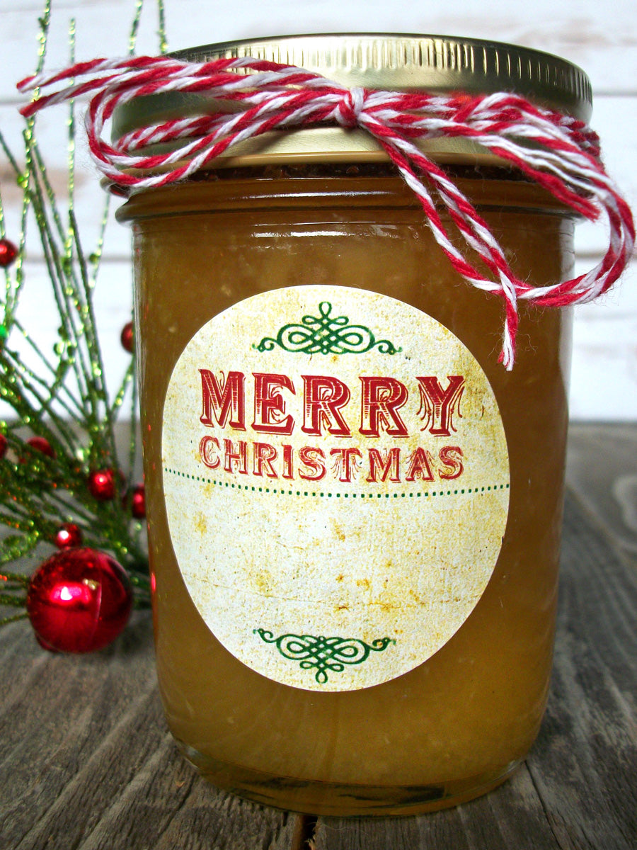 Vintage Christmas Canning Jar Labels | CanningCrafts.com