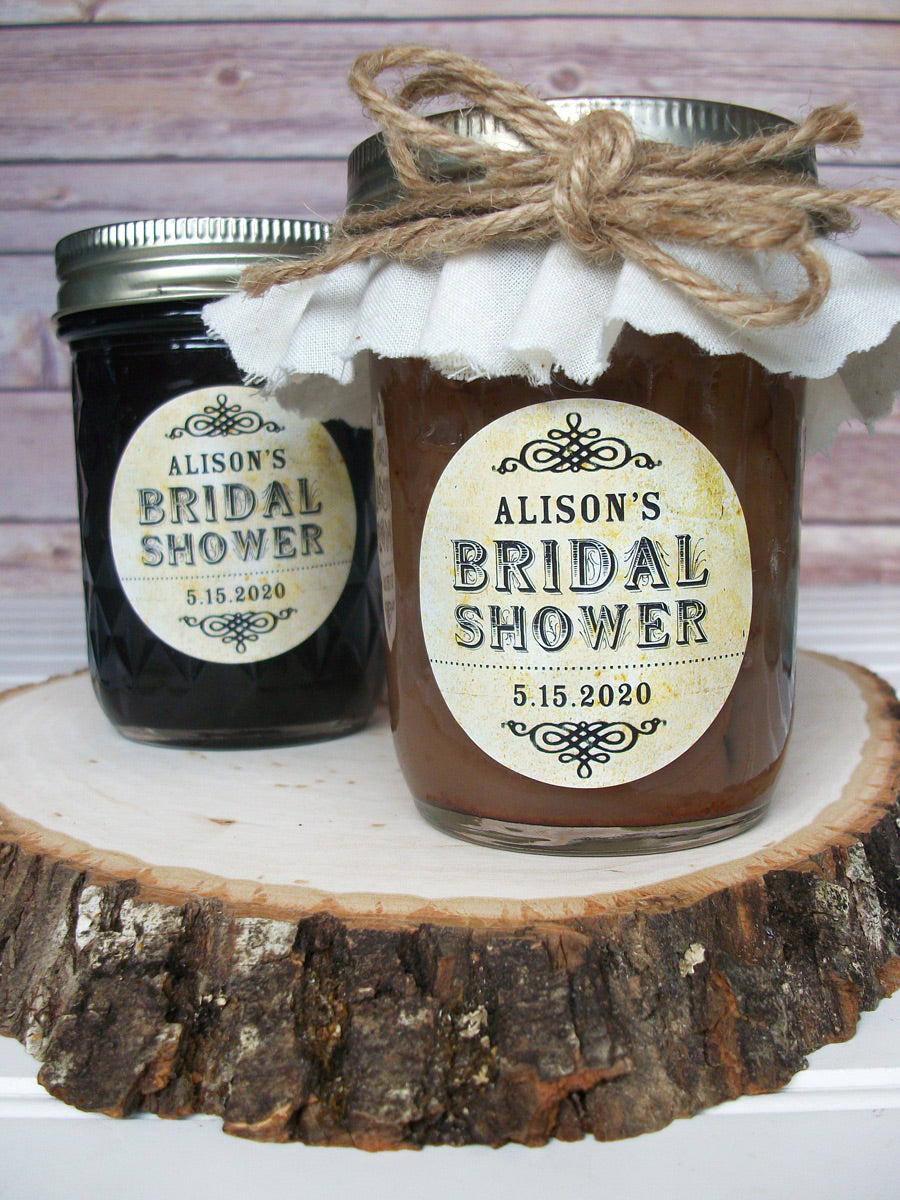 12 Natural Jute Twine Ribbons for wedding bridal shower favor jars –  CanningCrafts