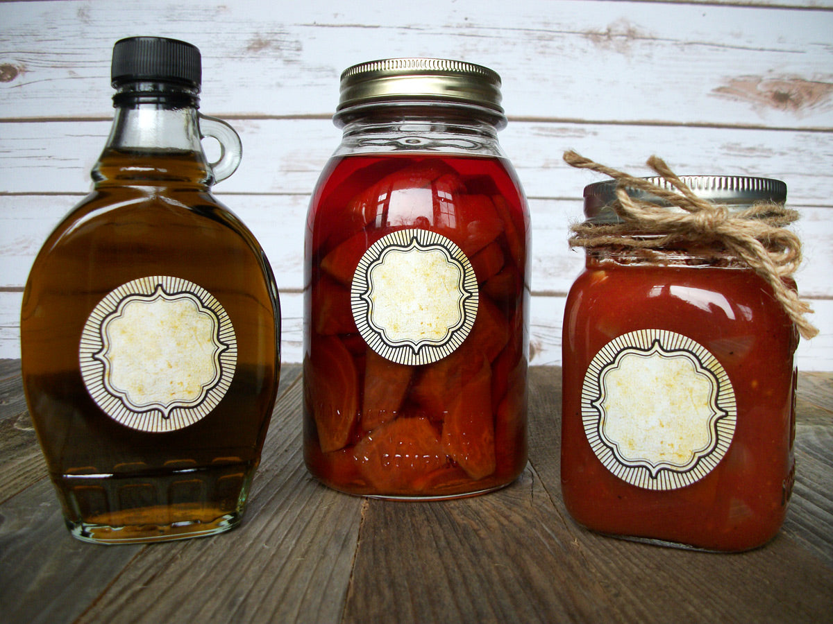 vintage mason canning jar labels | CanningCrafts.com