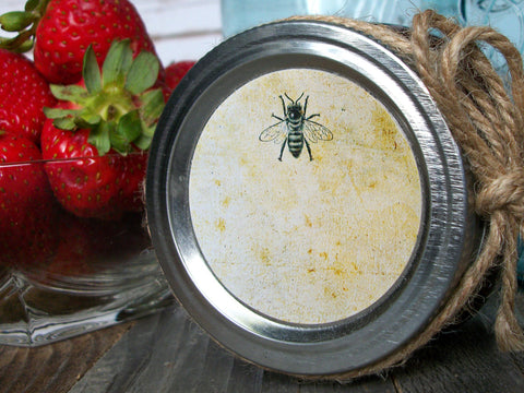 Vintage Honey Bee Labels | CanningCrafts.com