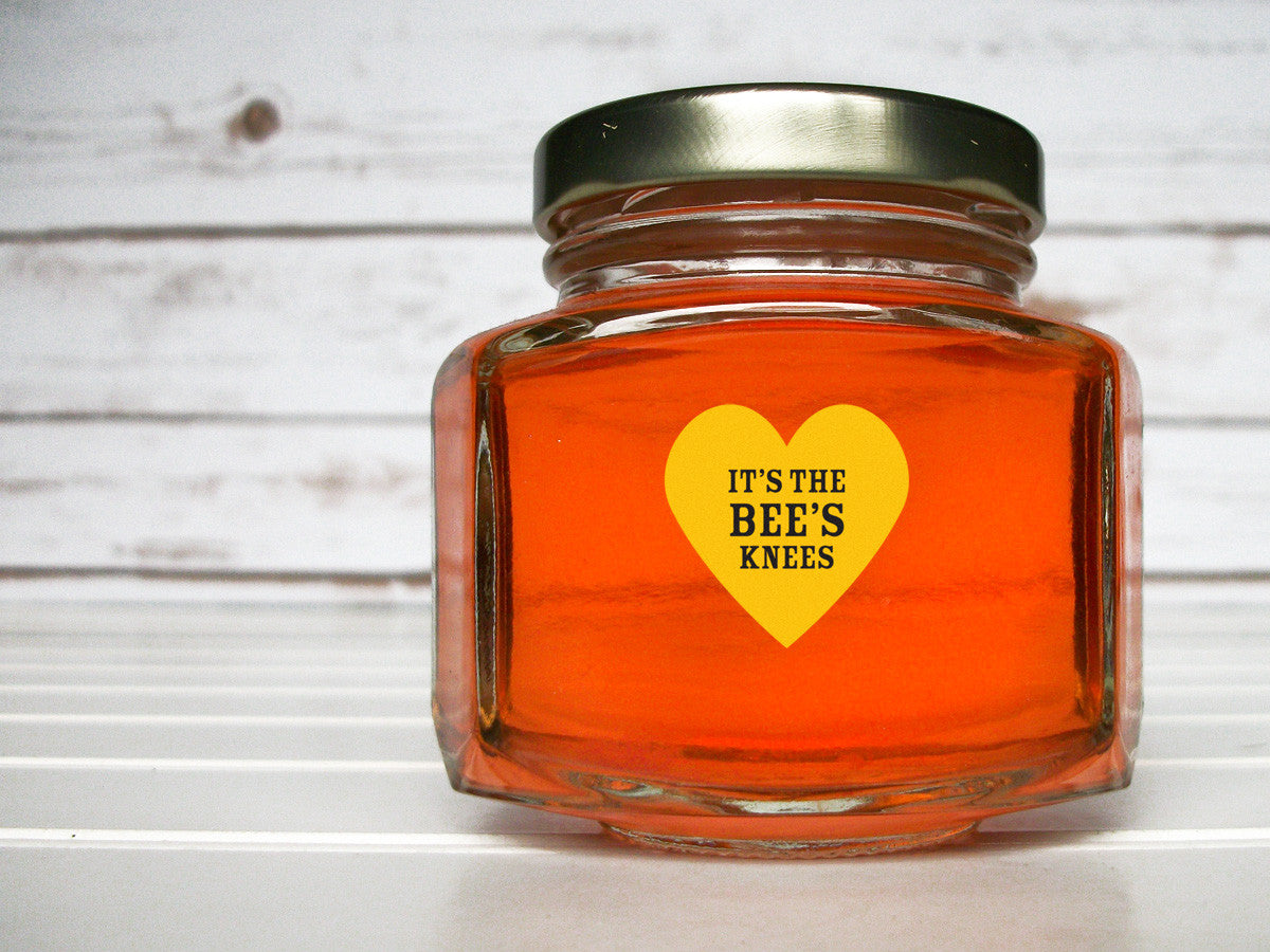 Save the Bees honey jar labels | CanningCrafts.com