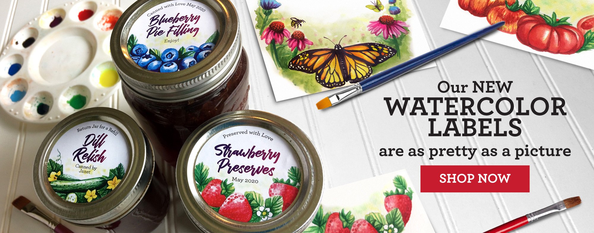 Kraft Paper Love is Sweet wedding favor jam jar canning labels –  CanningCrafts